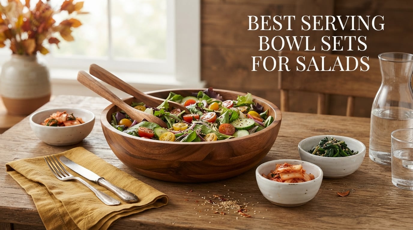 best serving bowl sets for salads