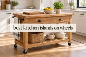 best kitchen islands on wheels