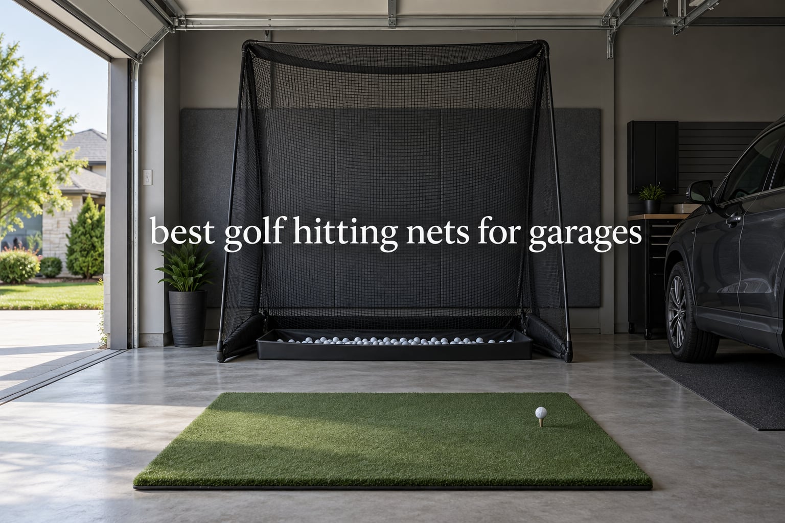best golf hitting nets for garages