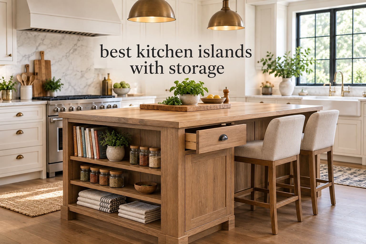 best kitchen islands with storage