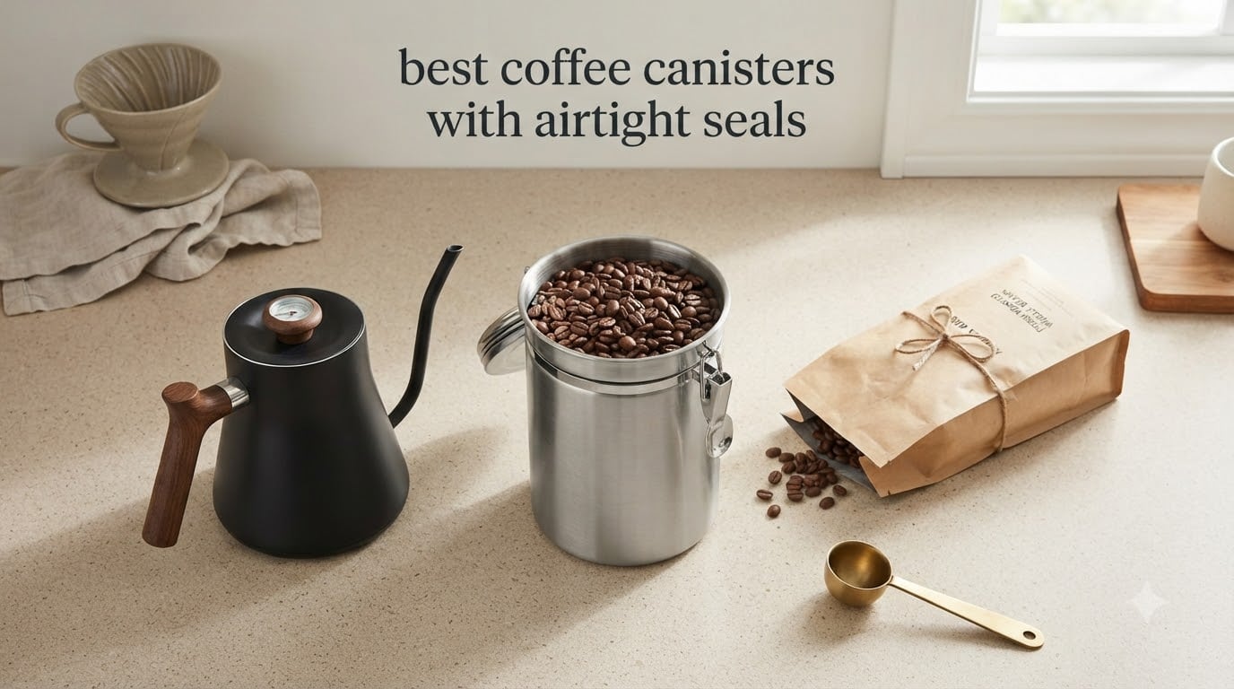 best coffee canisters with airtight seals