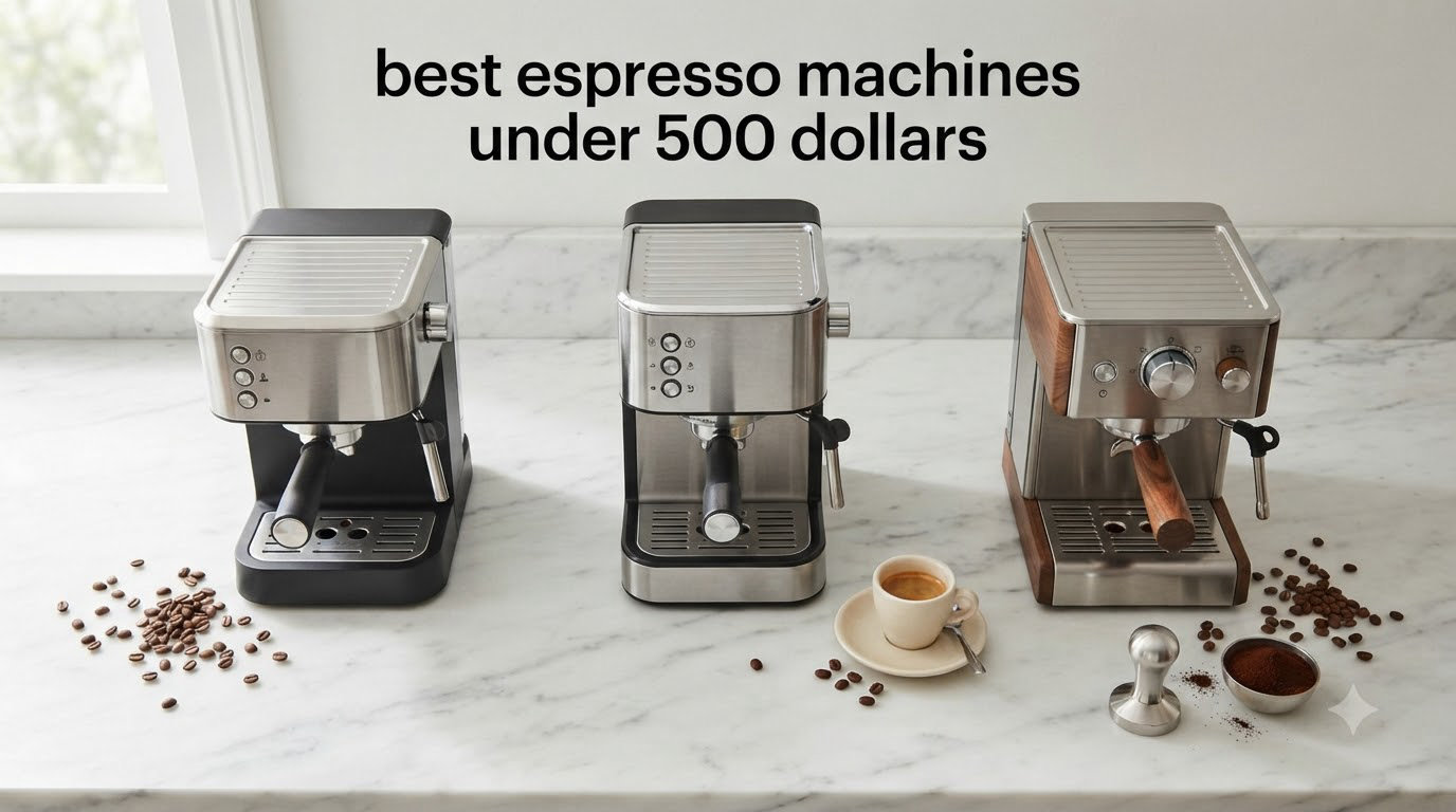 best espresso machines under 500 dollars