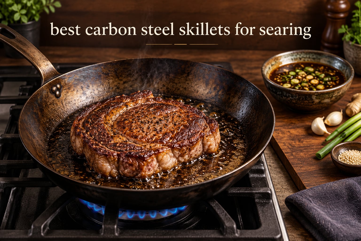 best carbon steel skillets for searing