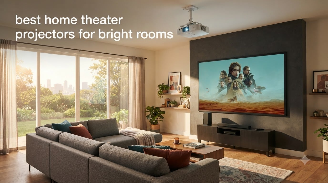 best home theater projectors for bright rooms