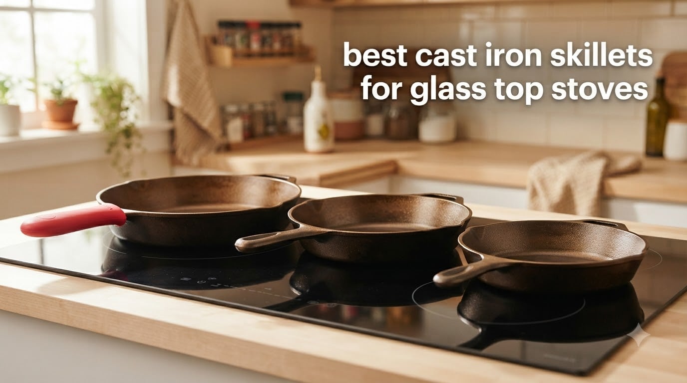 best cast iron skillets for glass top stoves