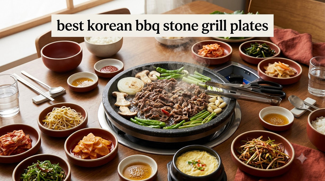 best korean bbq stone grill plates
