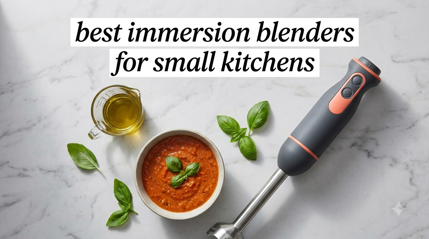 best immersion blenders for small kitchens