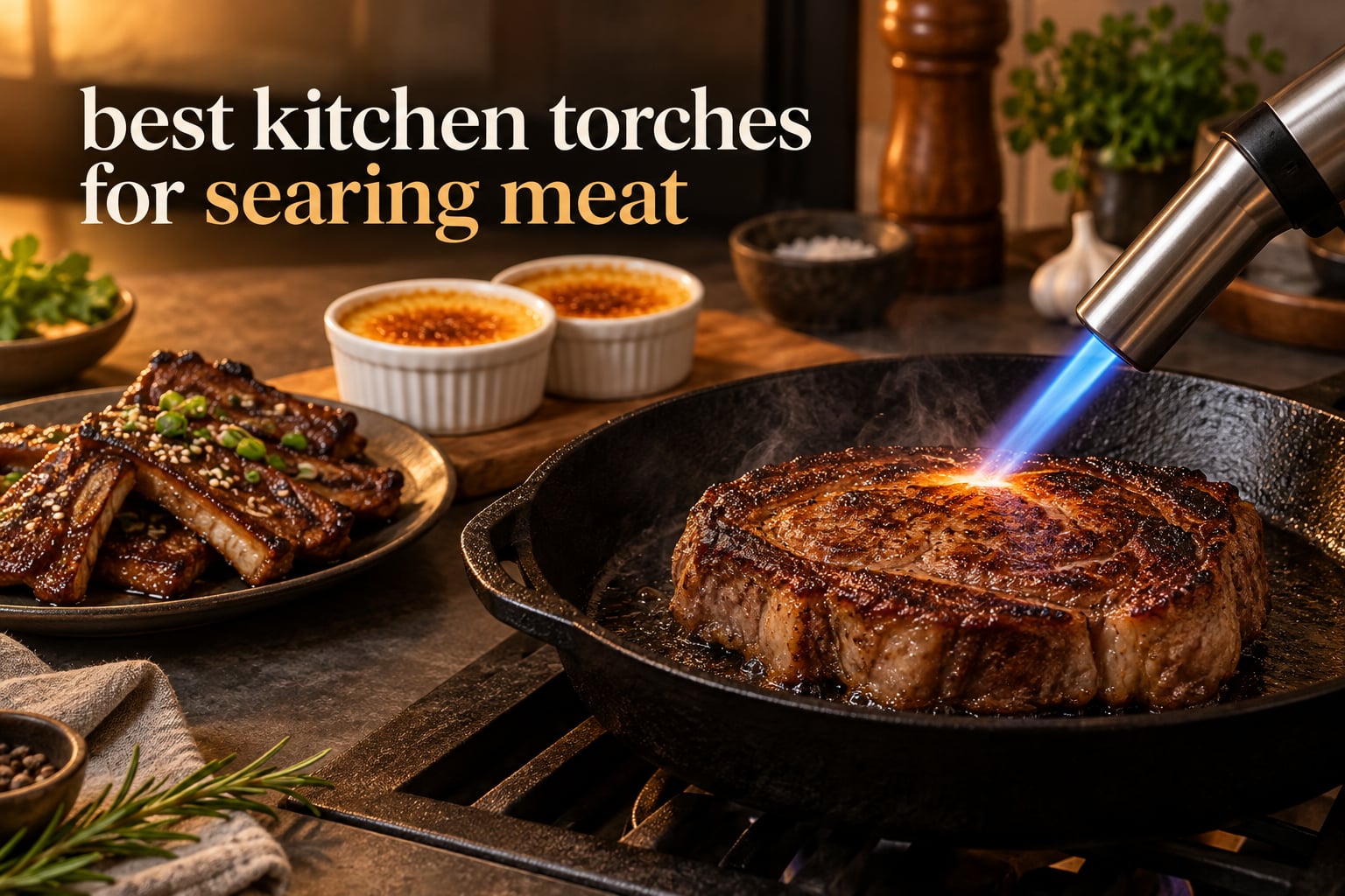 best kitchen torches for searing meat