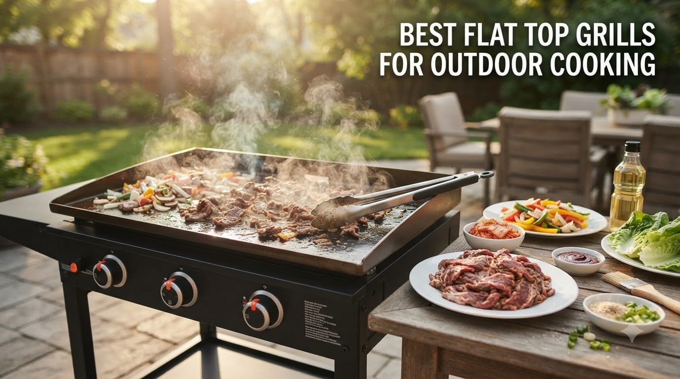 best flat top grills for outdoor cooking
