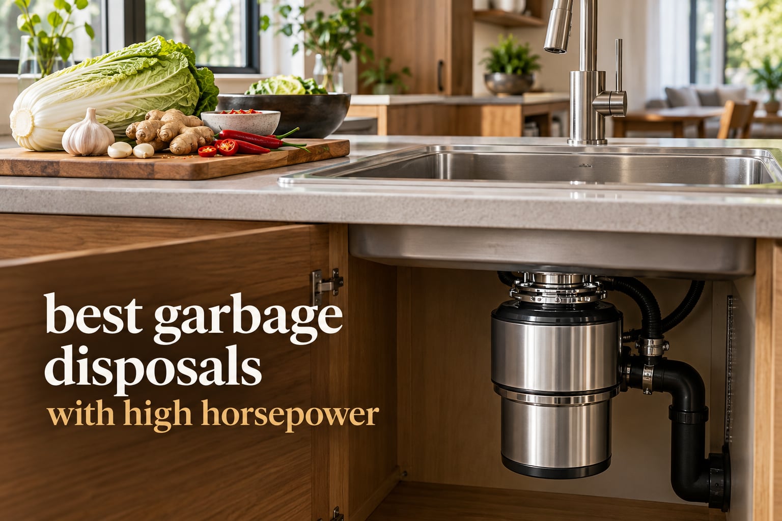 best garbage disposals with high horsepower