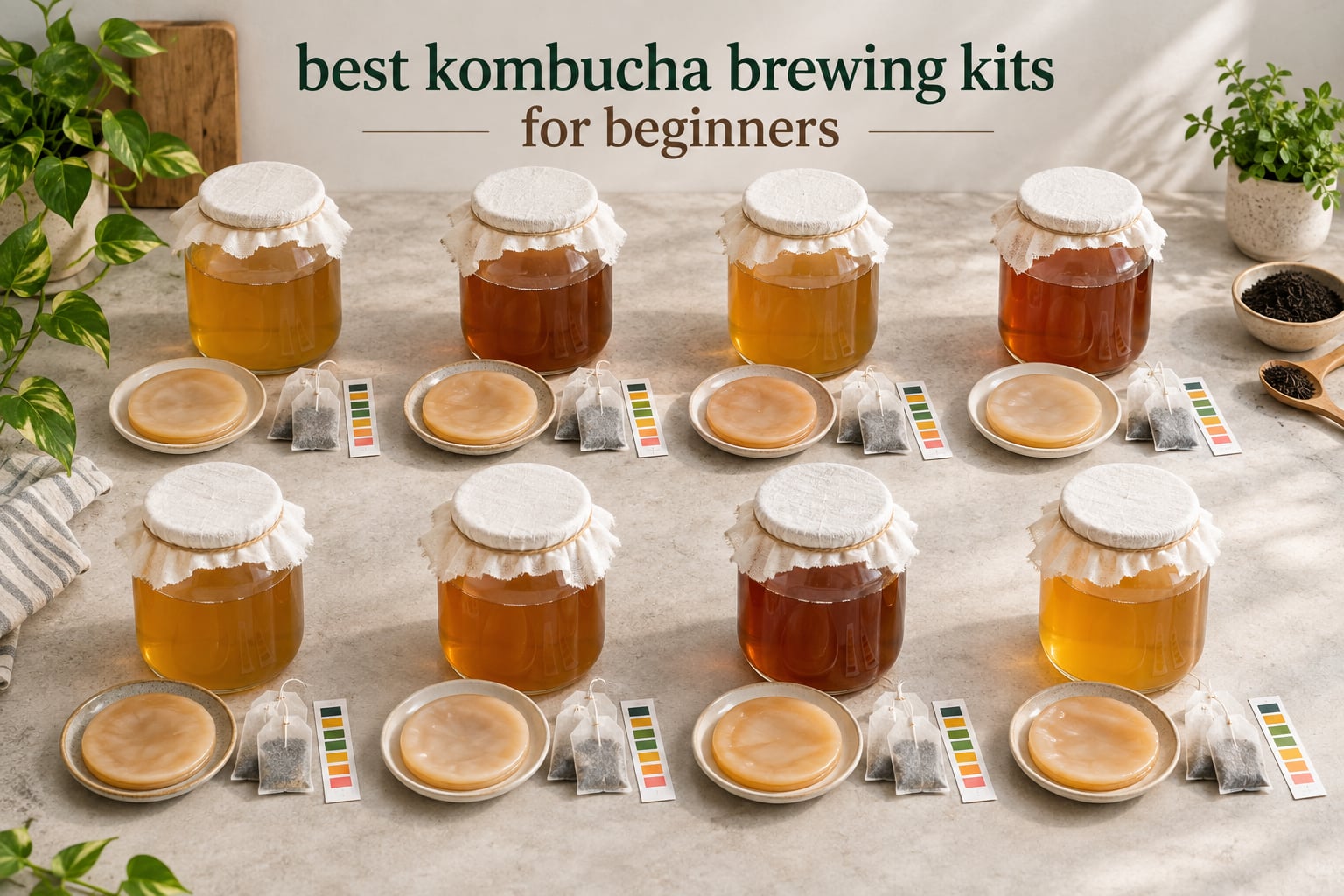 best kombucha brewing kits for beginners