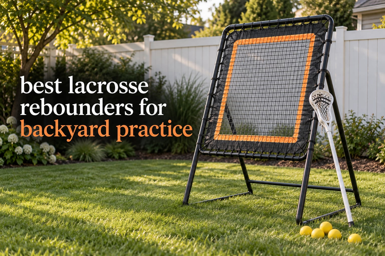 best lacrosse rebounders for backyard practice