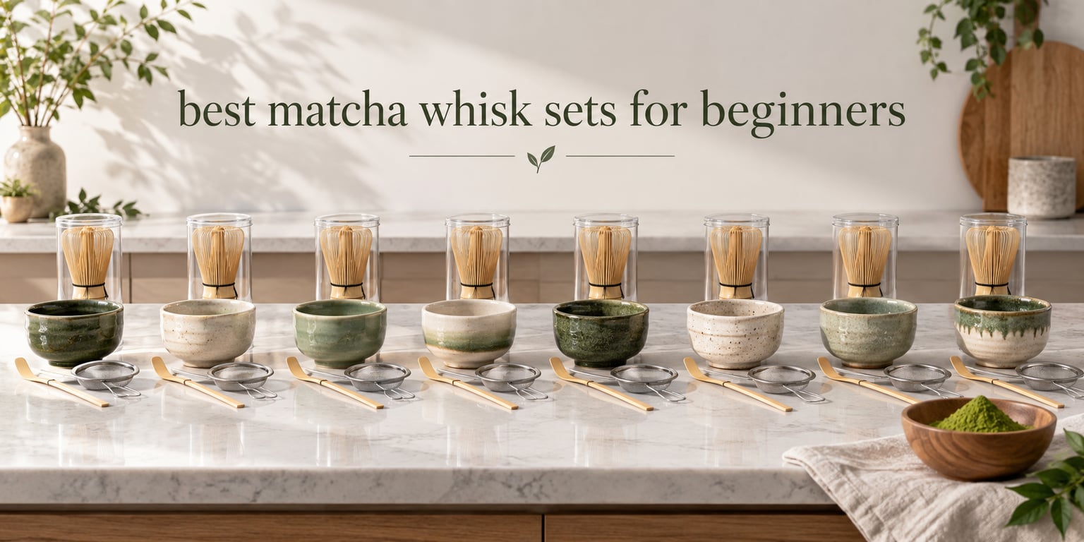 best matcha whisk sets for beginners