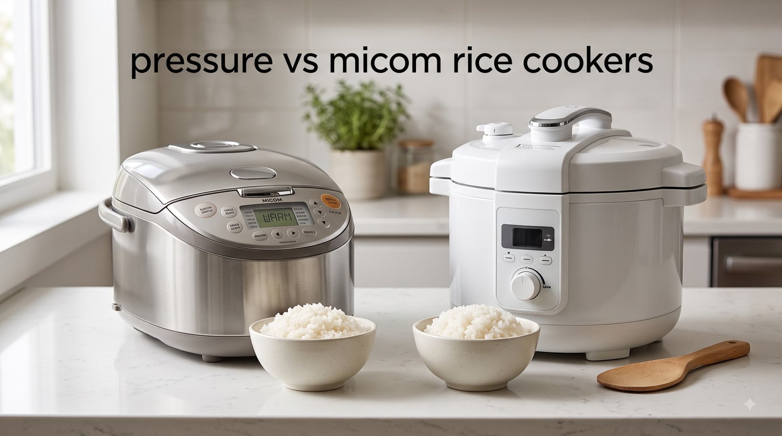 pressure vs micom rice cookers