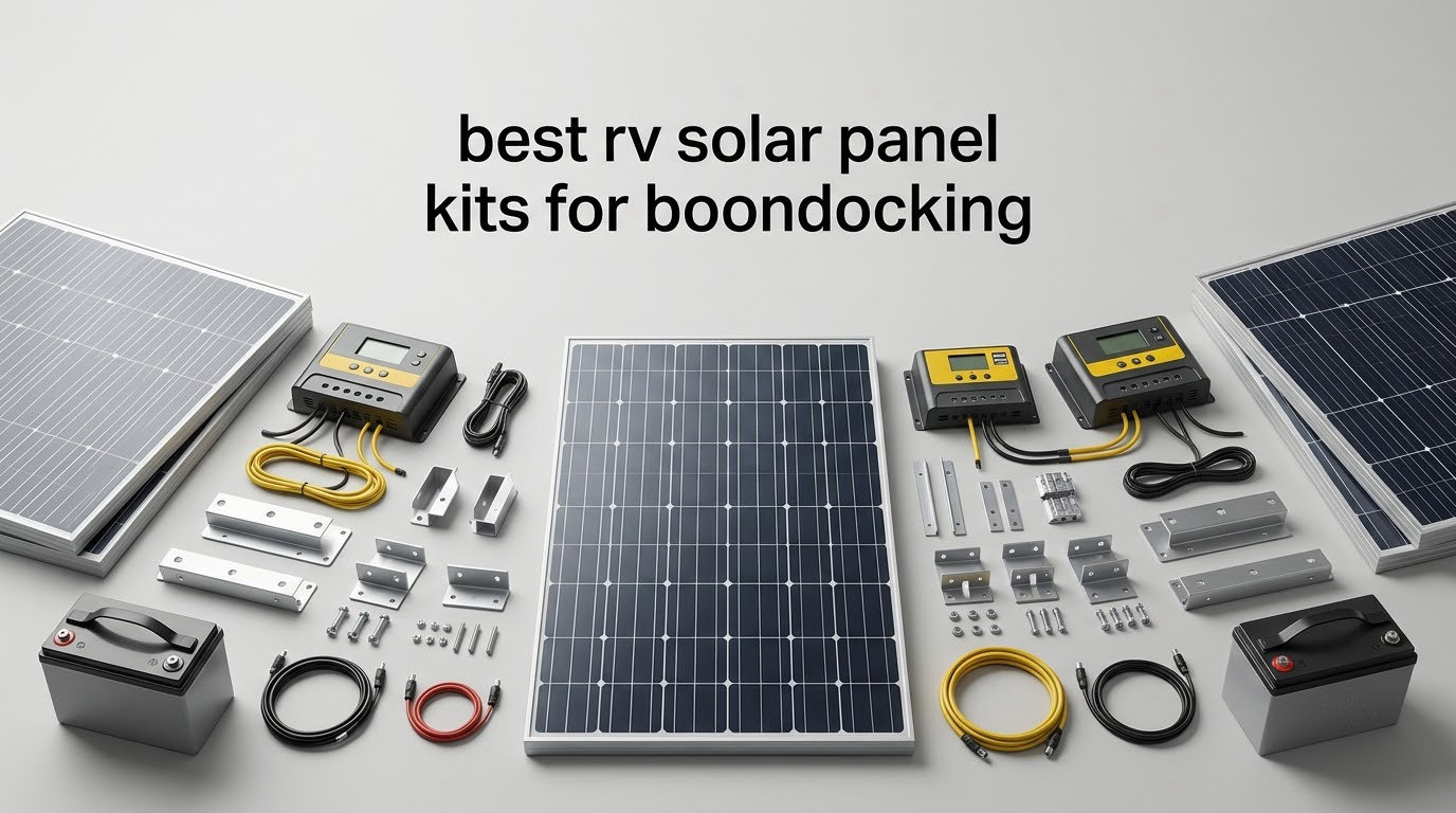 best rv solar panel kits for boondocking