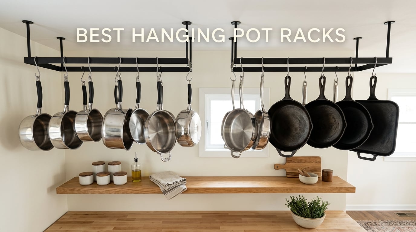 best hanging pot racks