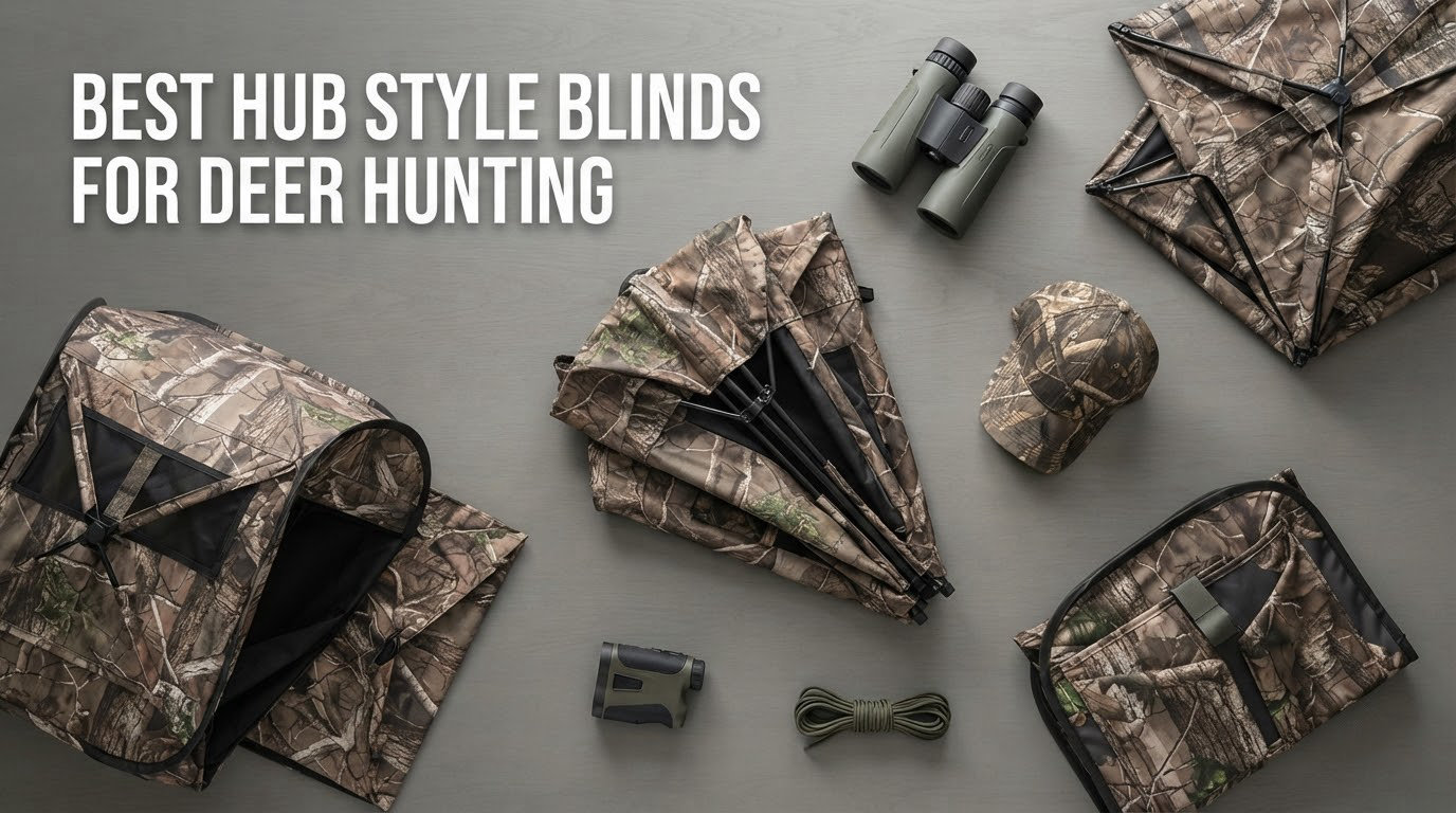 best hub style blinds for deer hunting