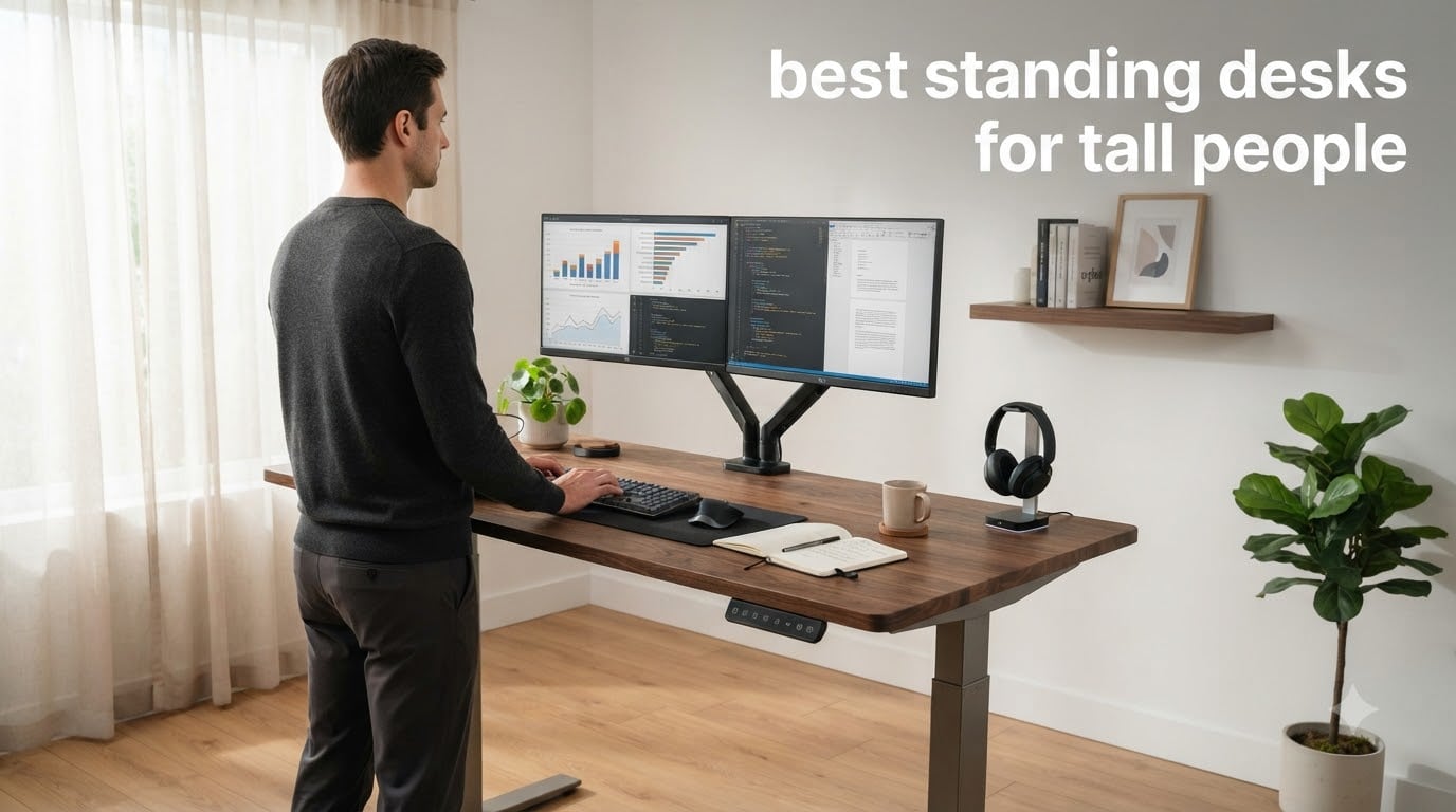 best standing desks for tall people