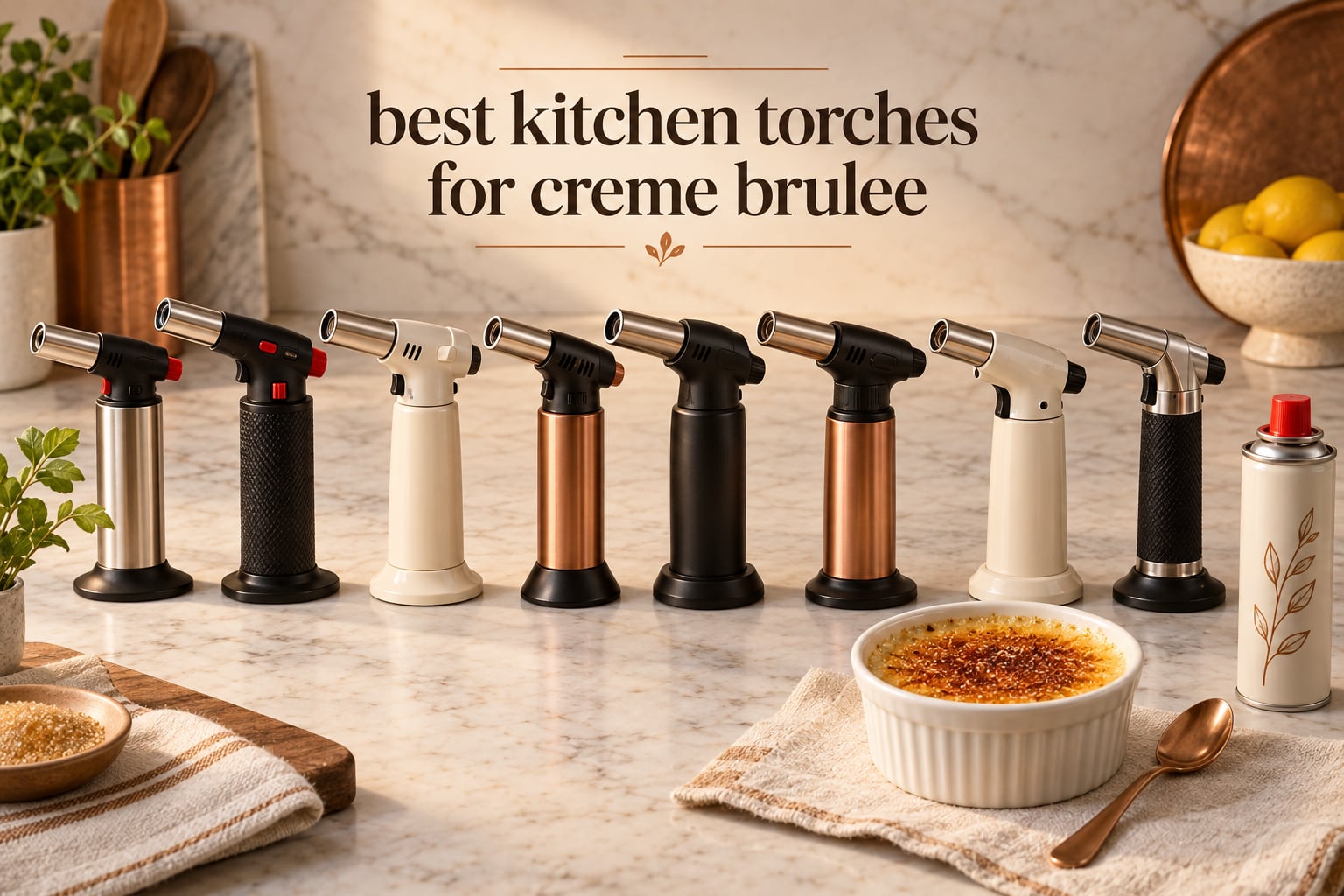 best kitchen torches for creme brulee