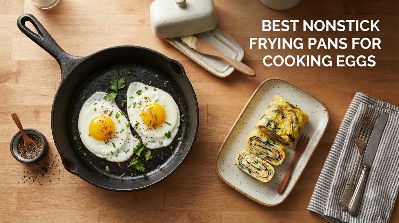best nonstick frying pans for cooking eggs