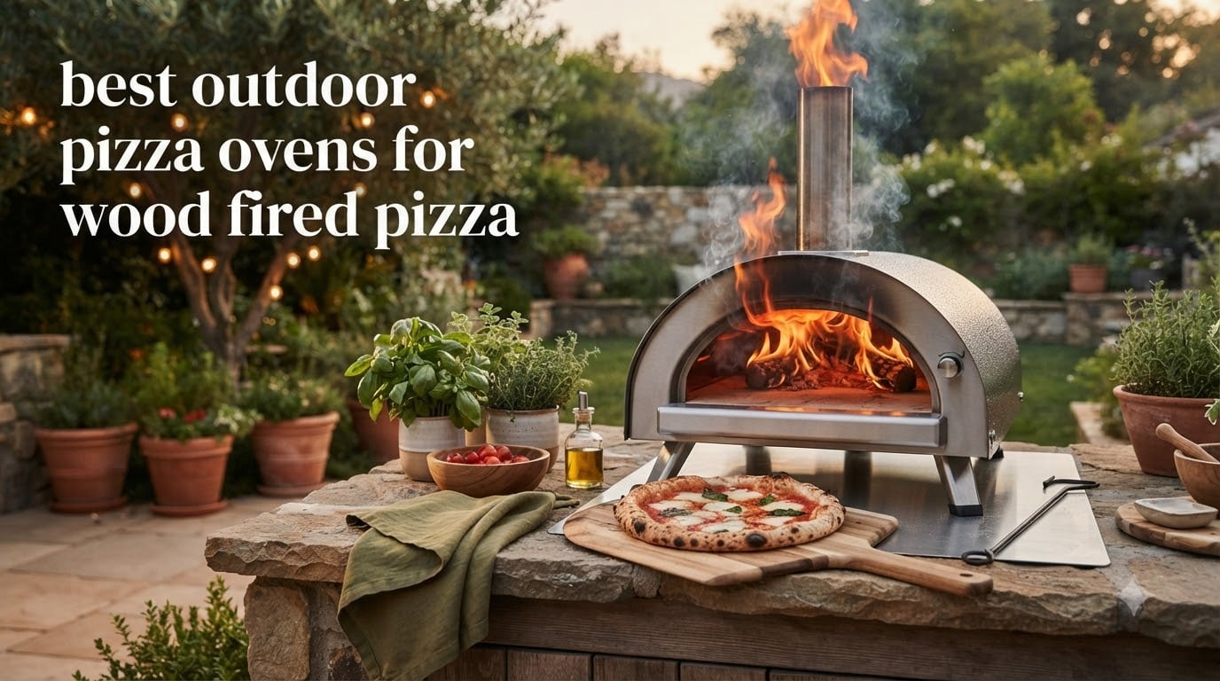 best outdoor pizza ovens for wood fired pizza