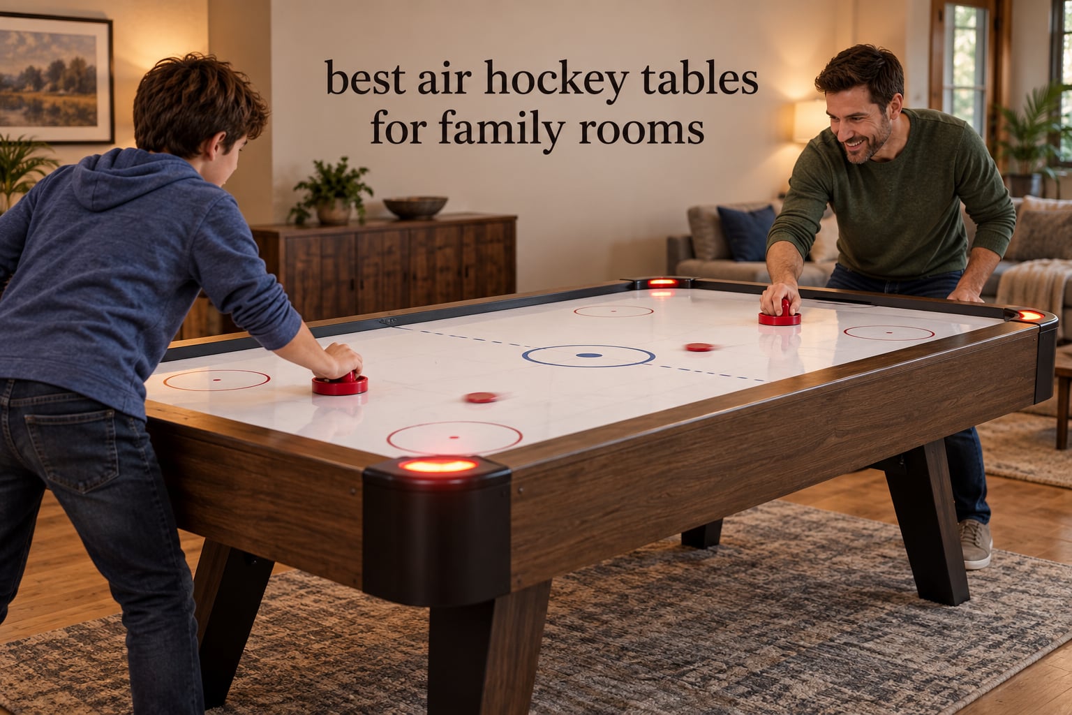 best air hockey tables for family rooms
