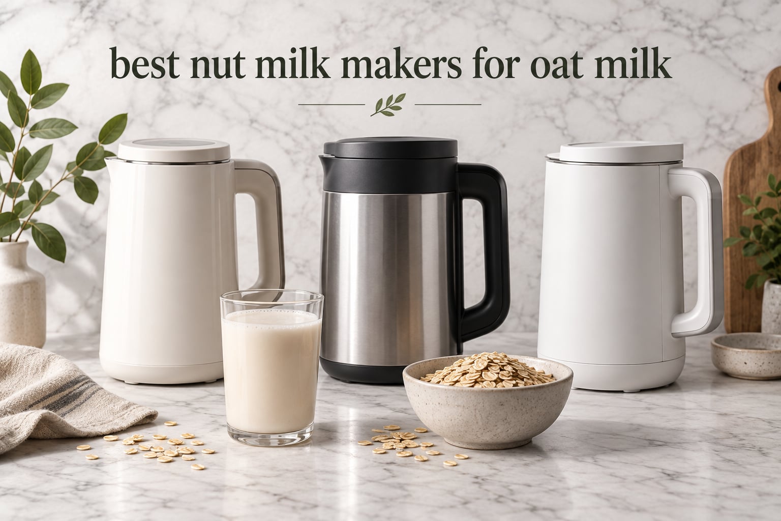 best nut milk makers for oat milk