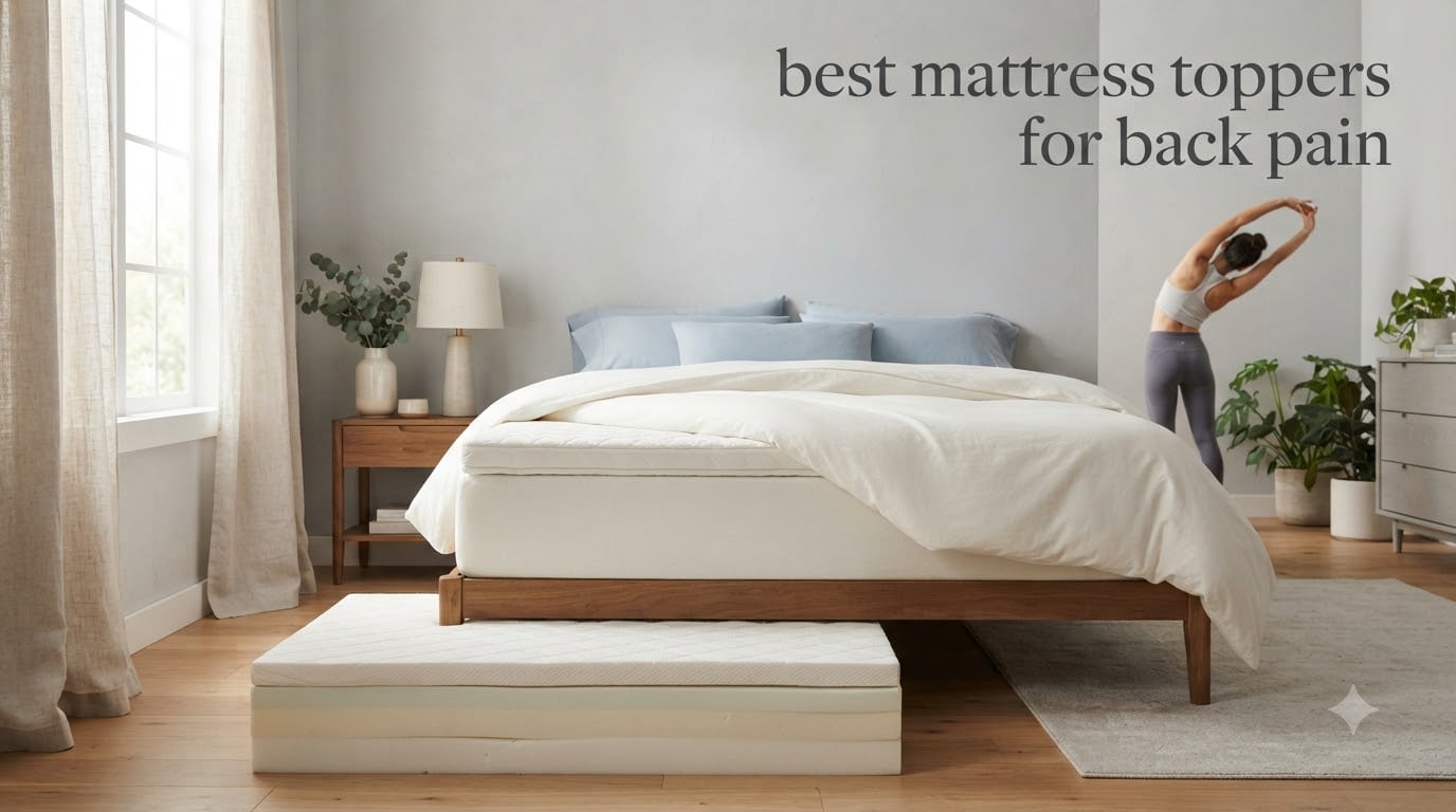 best mattress toppers for back pain