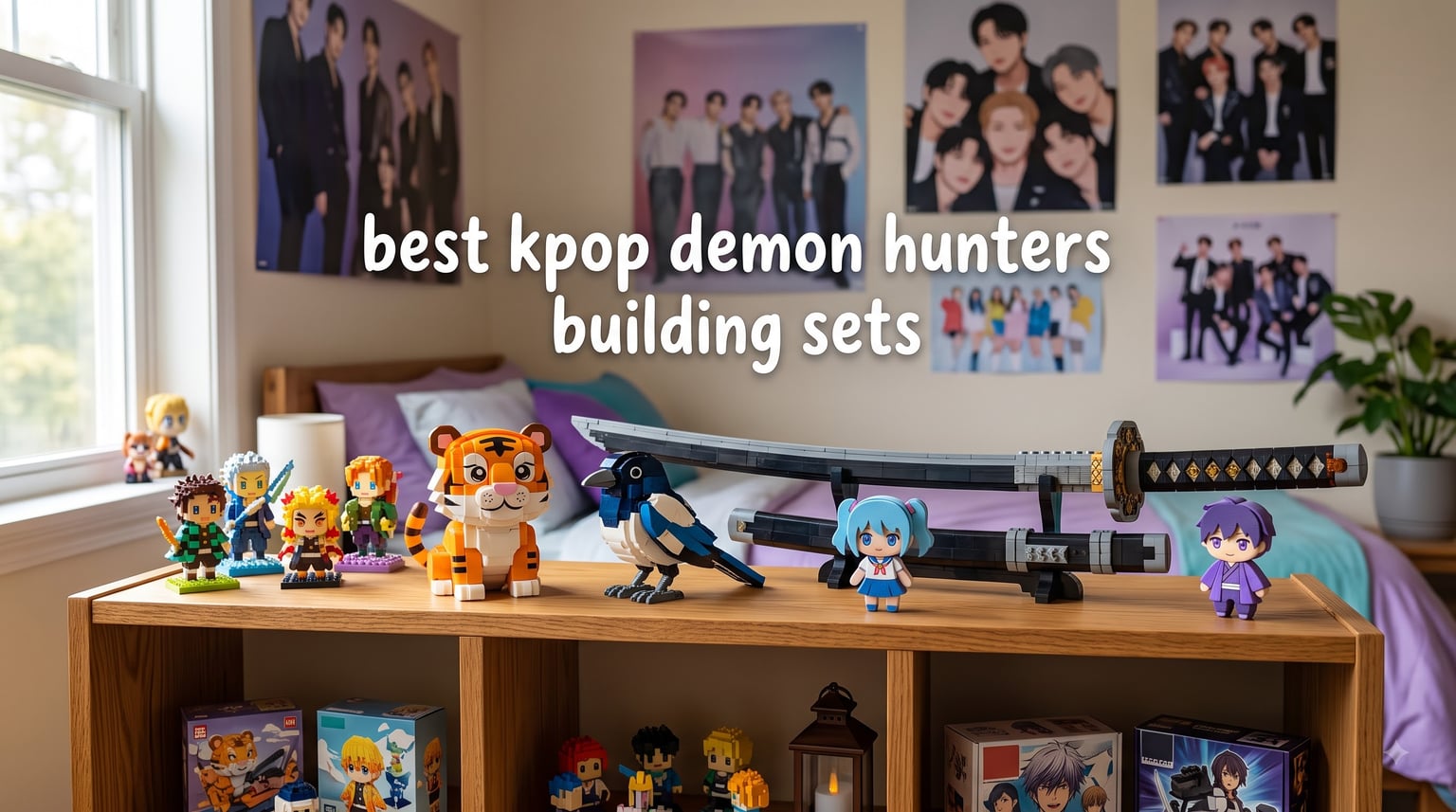 best kpop demon hunters building sets