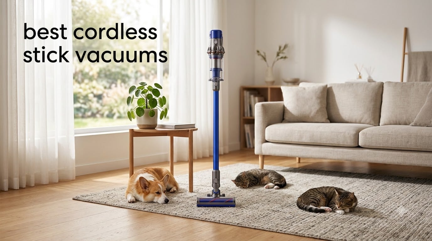 best cordless stick vacuums