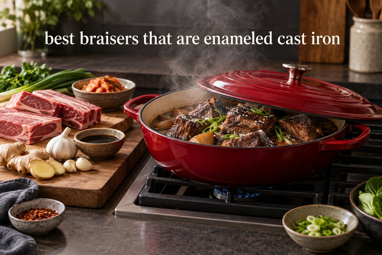 best braisers that are enameled cast iron
