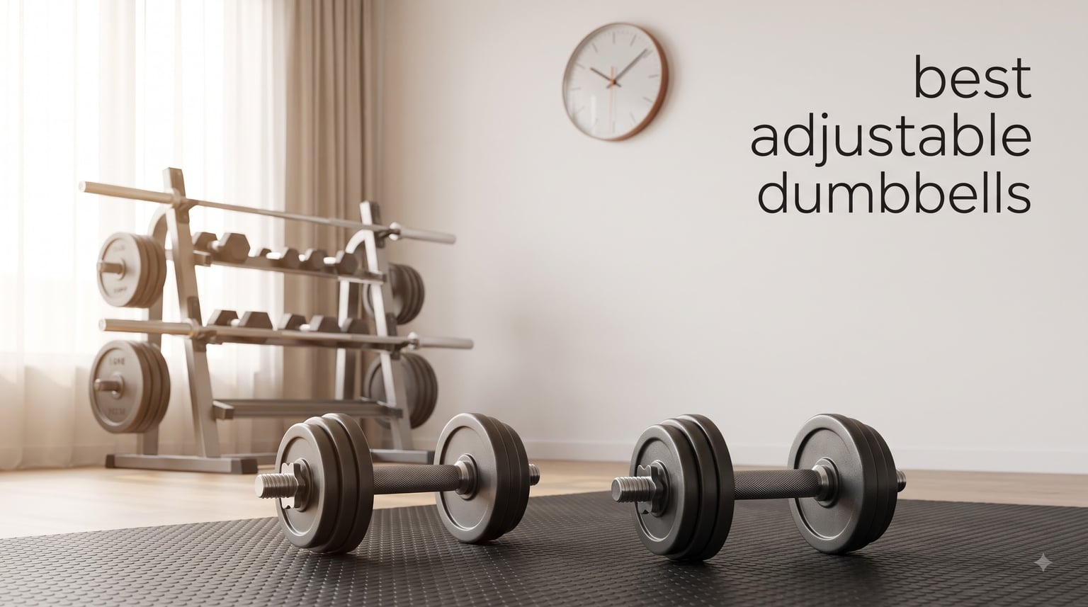 best adjustable dumbbells