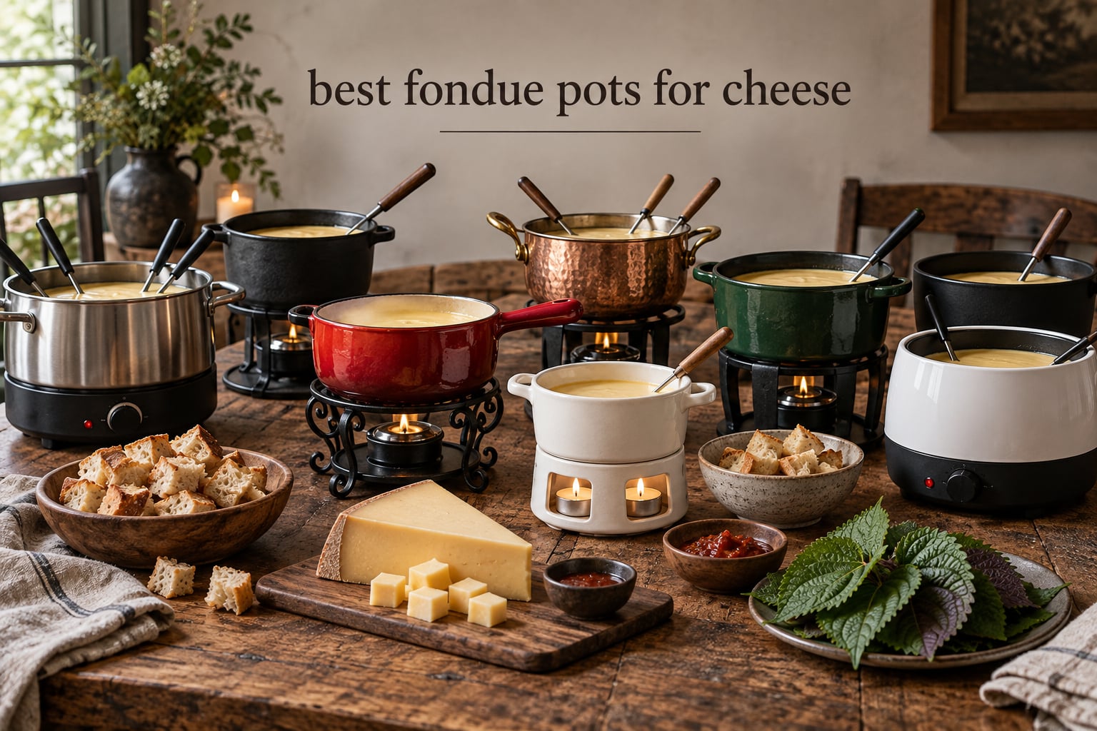 best fondue pots for cheese