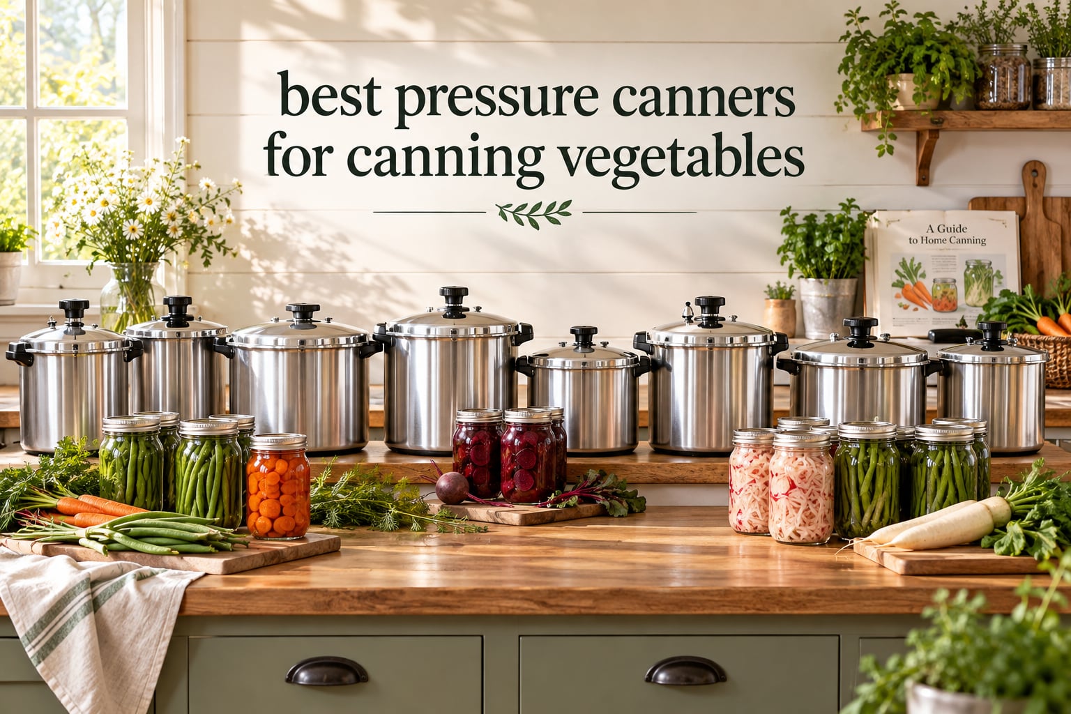 best pressure canners for canning vegetables