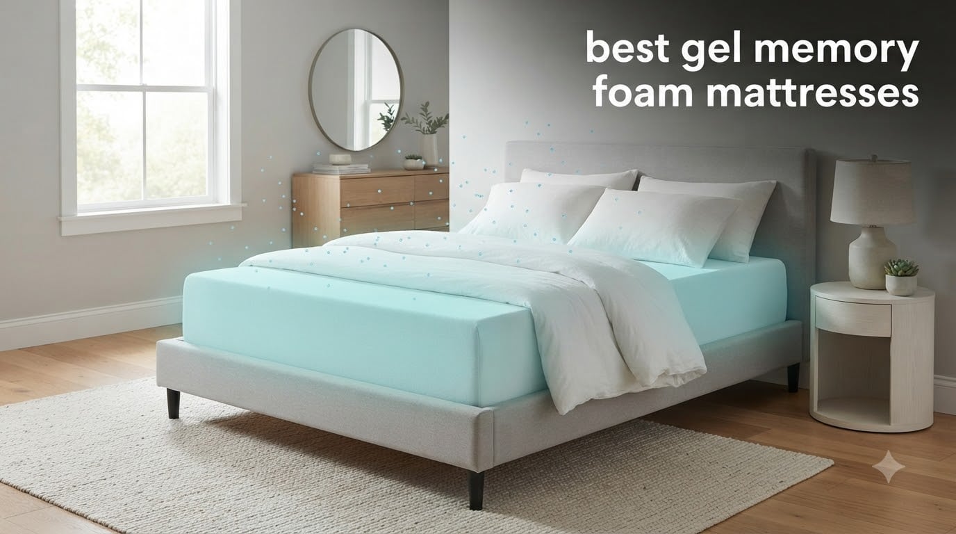 best gel memory foam mattresses