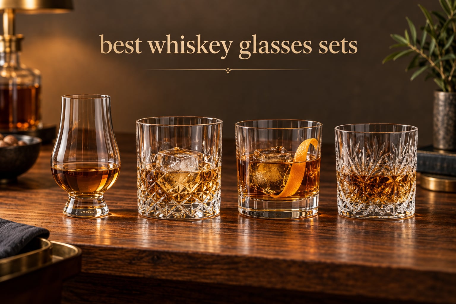 best whiskey glasses sets