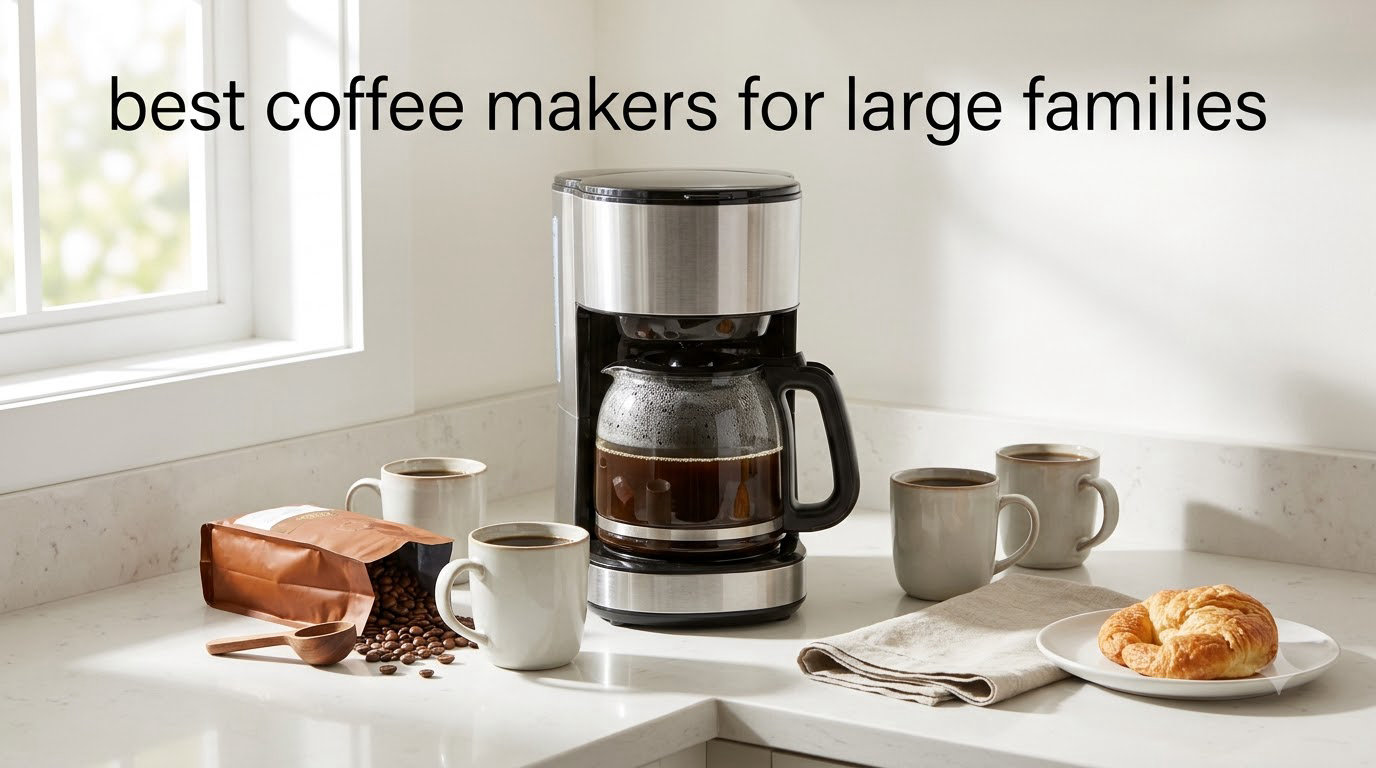 best coffee makers for large families