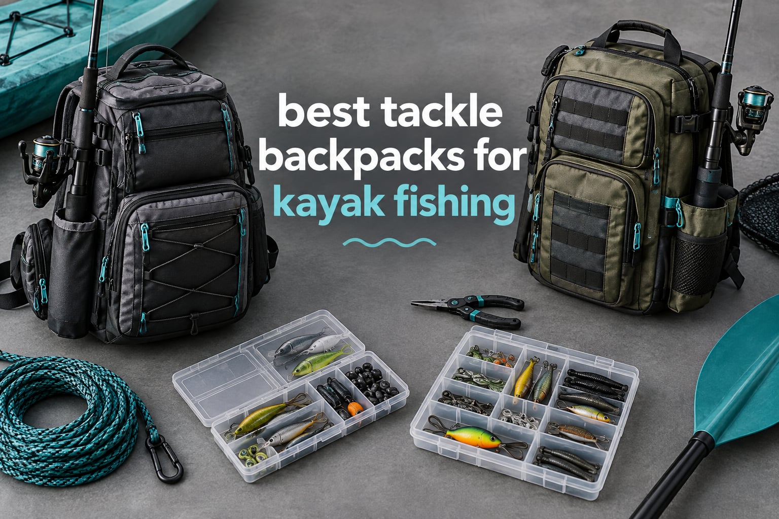 best tackle backpacks for kayak fishing