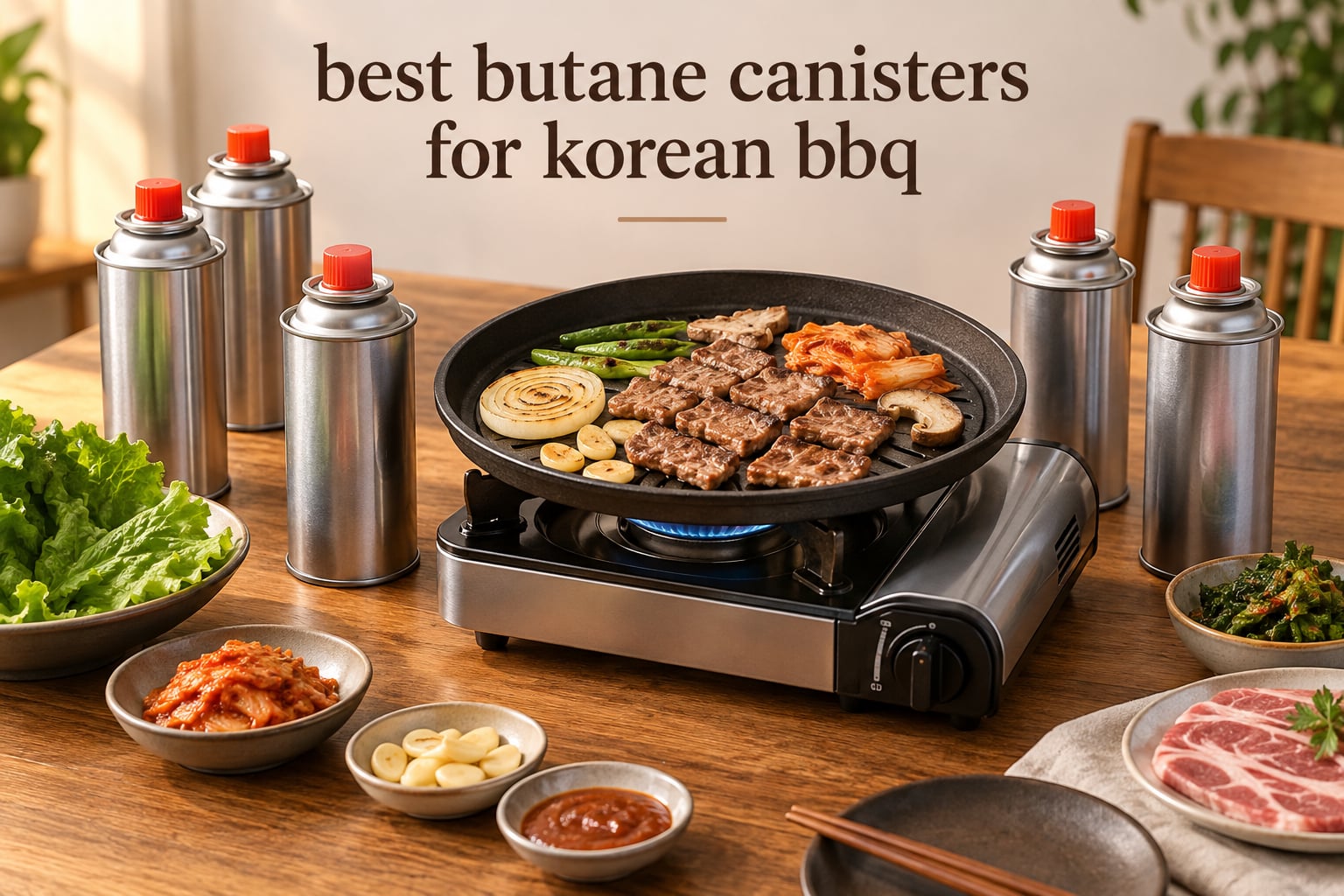 best butane canisters for korean bbq