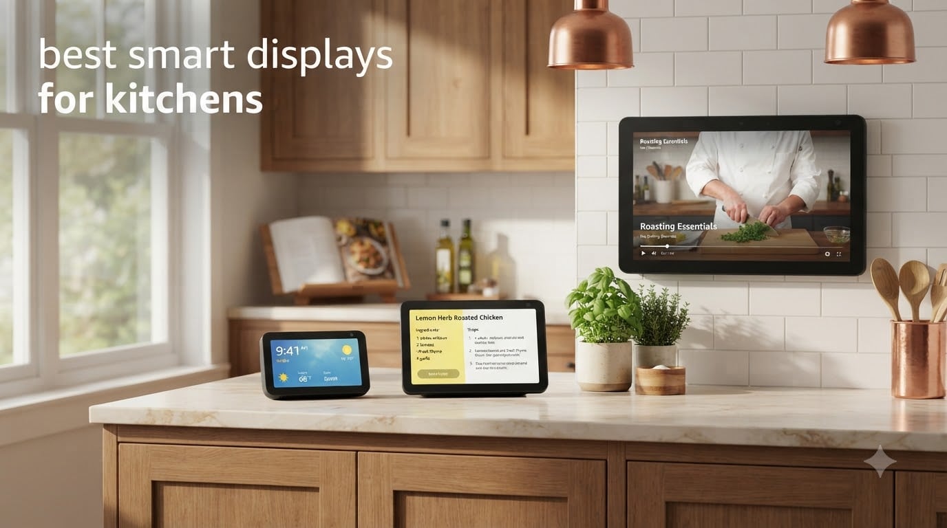 best smart displays for kitchens