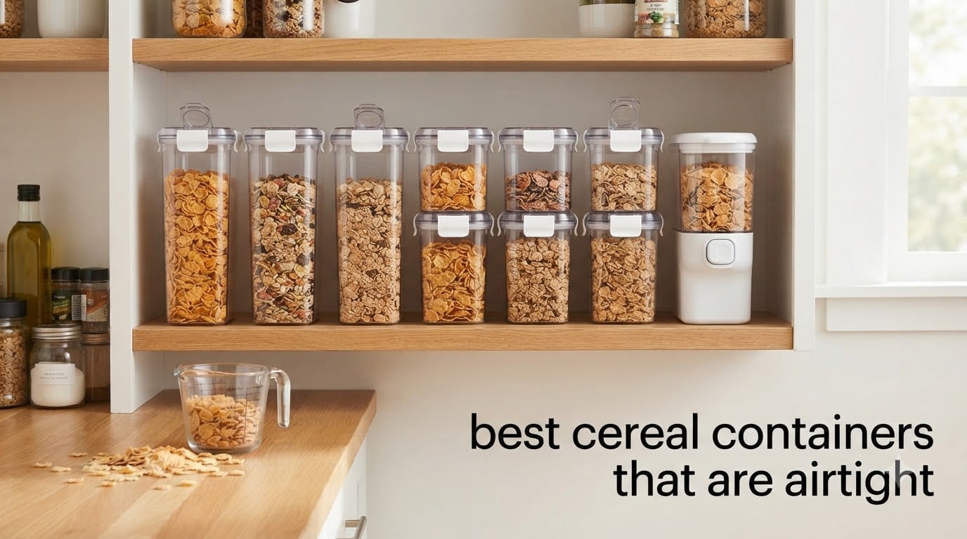 best cereal containers that are airtight