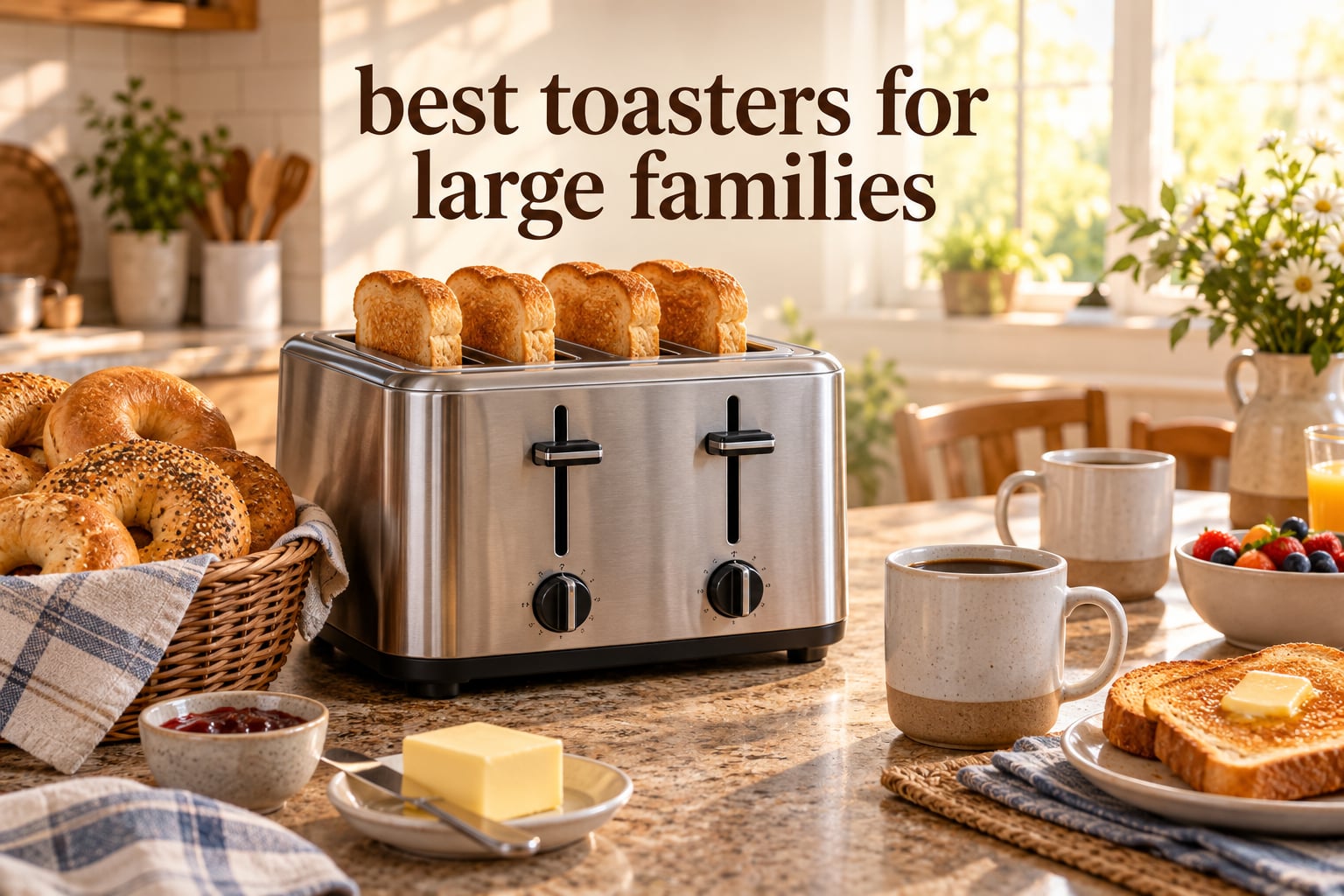 best toasters for large families