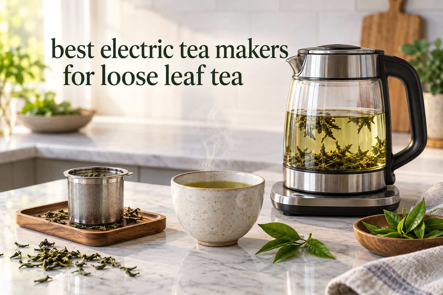 best electric tea makers for loose leaf tea