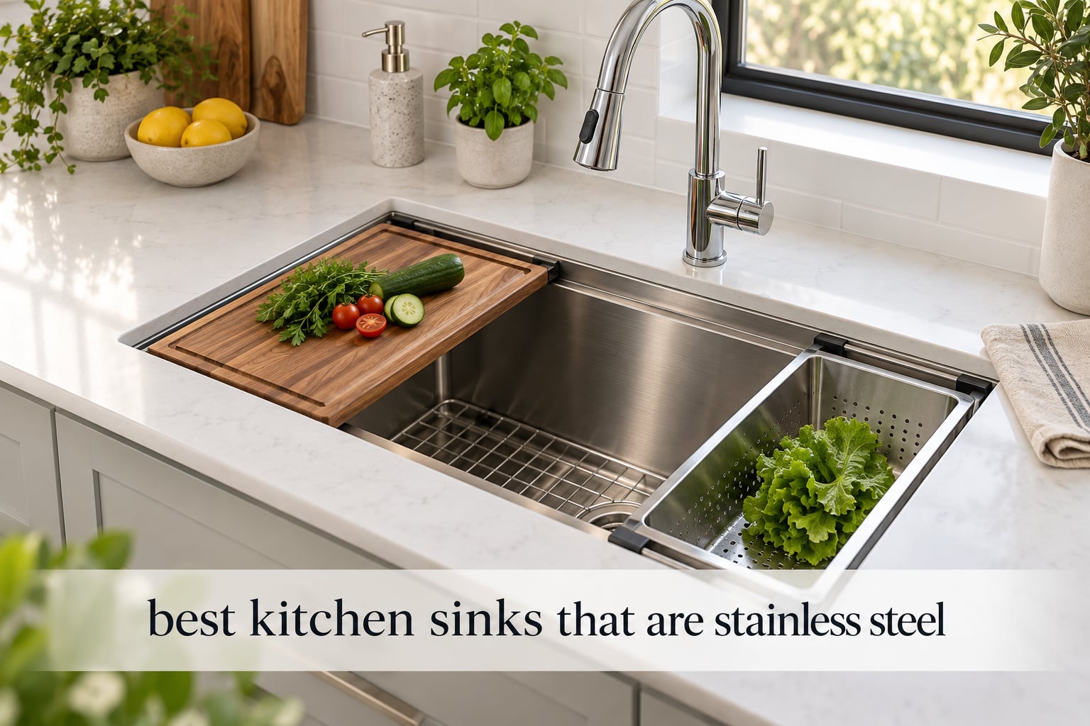 best kitchen sinks that are stainless steel