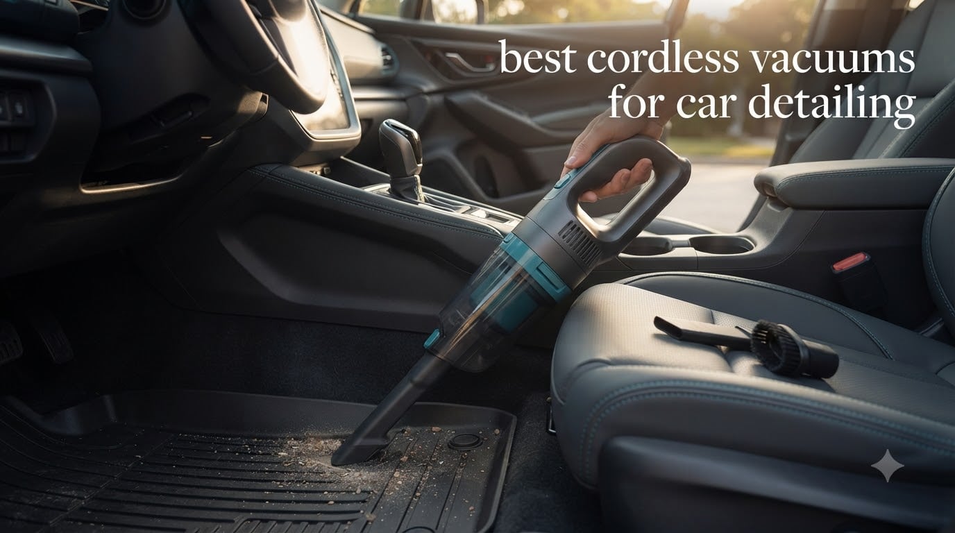 best cordless vacuums for car detailing