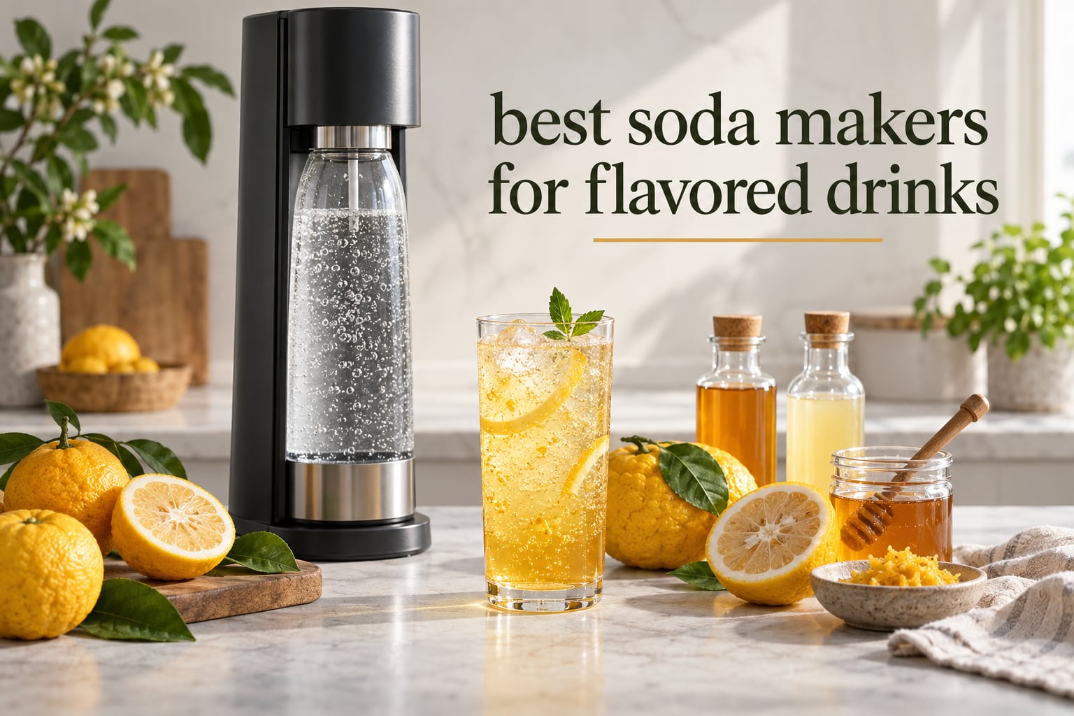 best soda makers for flavored drinks