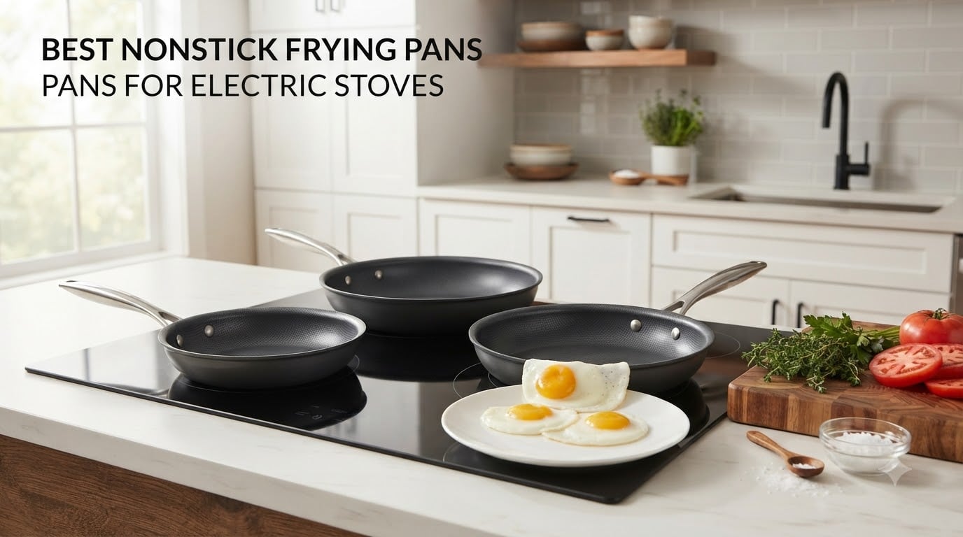 best nonstick frying pans for electric stoves