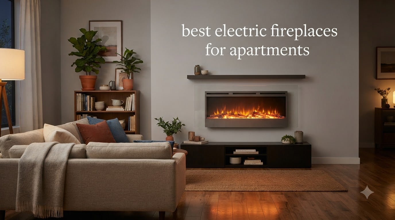 best electric fireplaces for apartments