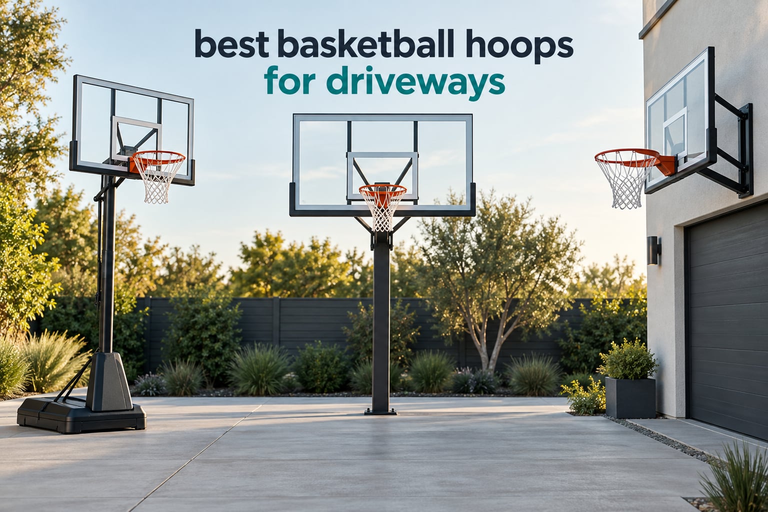 best basketball hoops for driveways