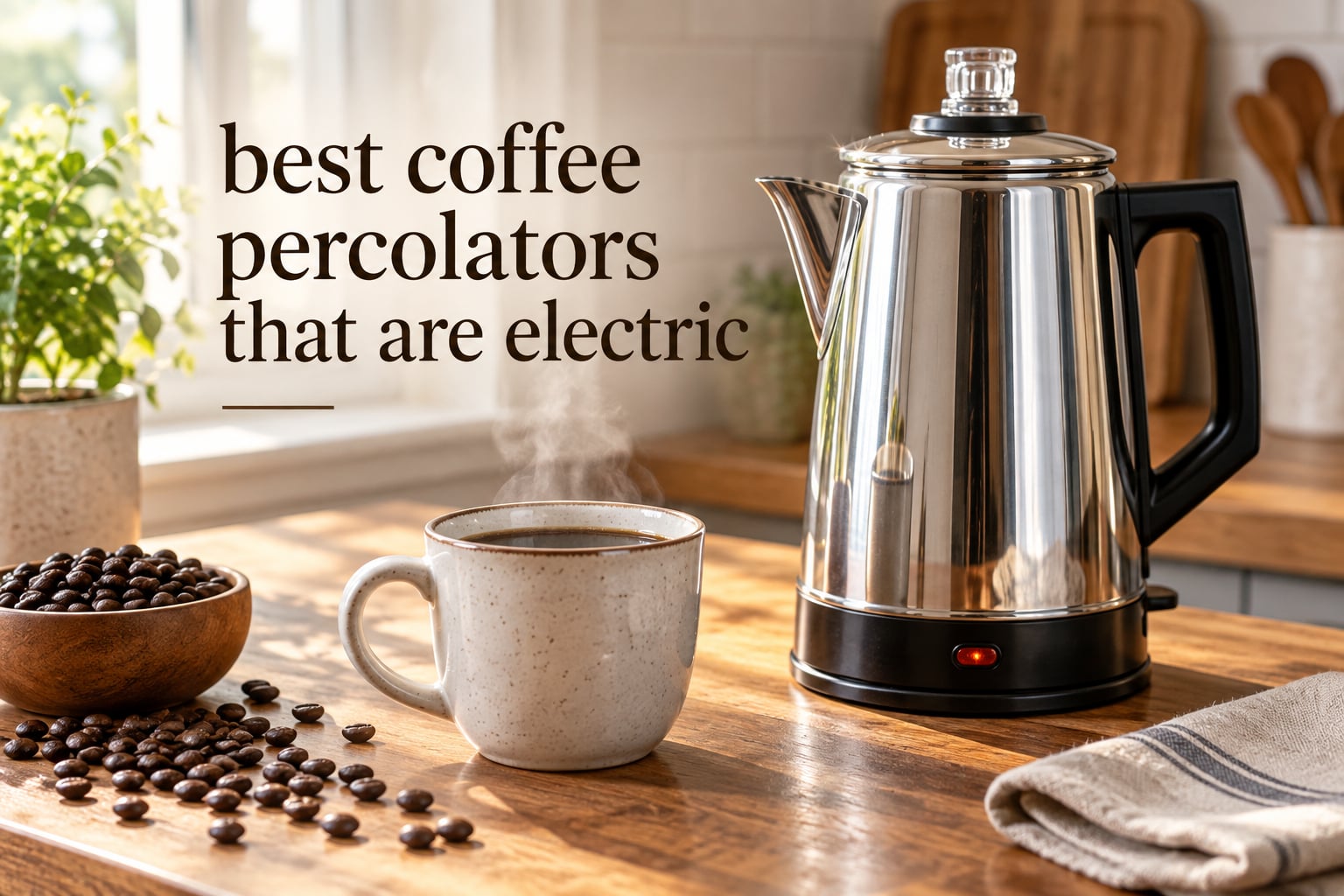 best coffee percolators that are electric
